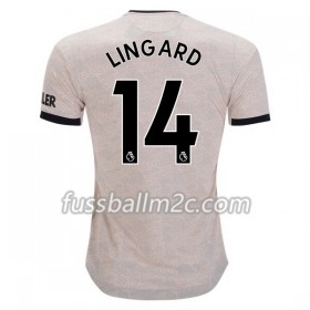 Fußballtrikots Manchester United Jesse Lingard 14 Auswärts Trikotsatz 2019-2020